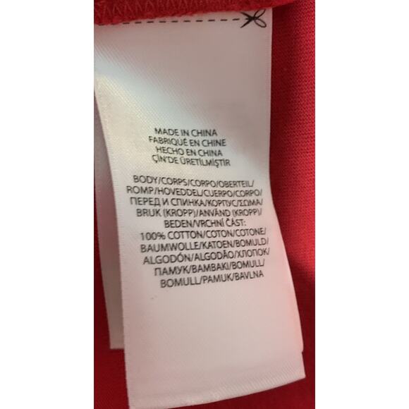 Polo Ralph Lauren Tank Top Sz XL Bubble Logo Shirt Navy Blue Red Performance - Picture 9 of 9